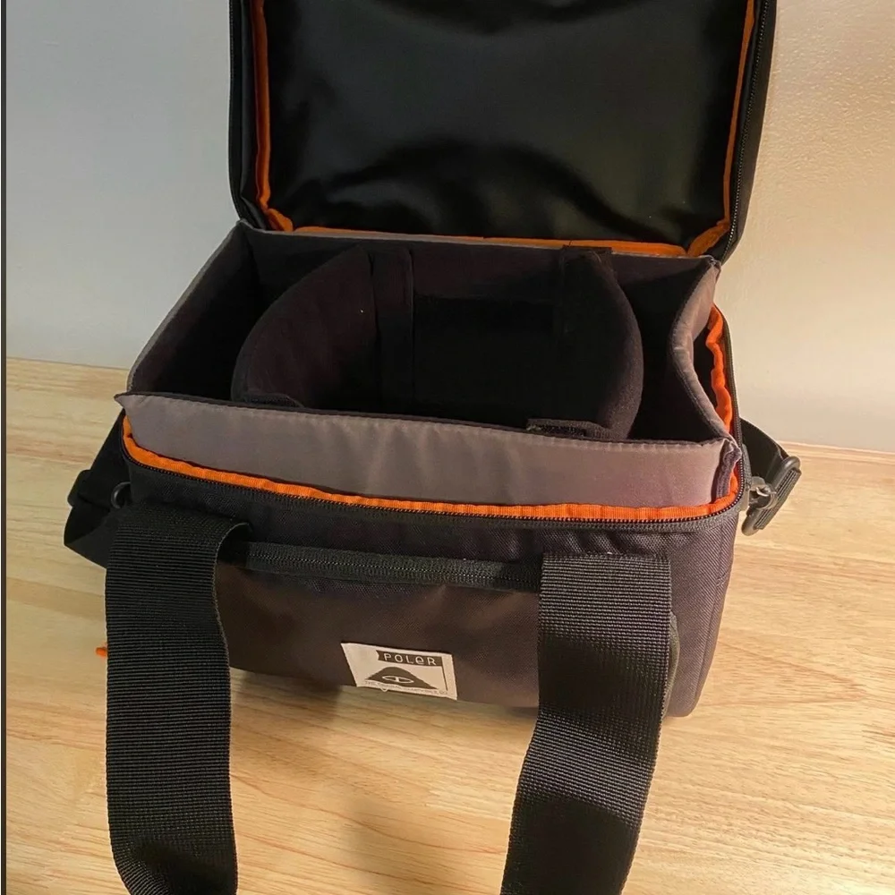 Fujifilm Black Camera with Olive Strap